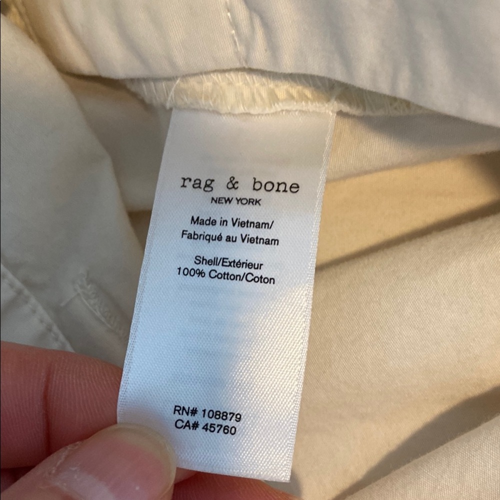 Rag and Bone Leyton Crop work pant - Picture 8 of 11